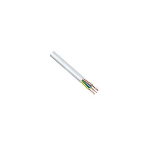 3Gx1,5 (C) BÍ Kabel H05VV-F 3x1,5 mm ohebný - bílý