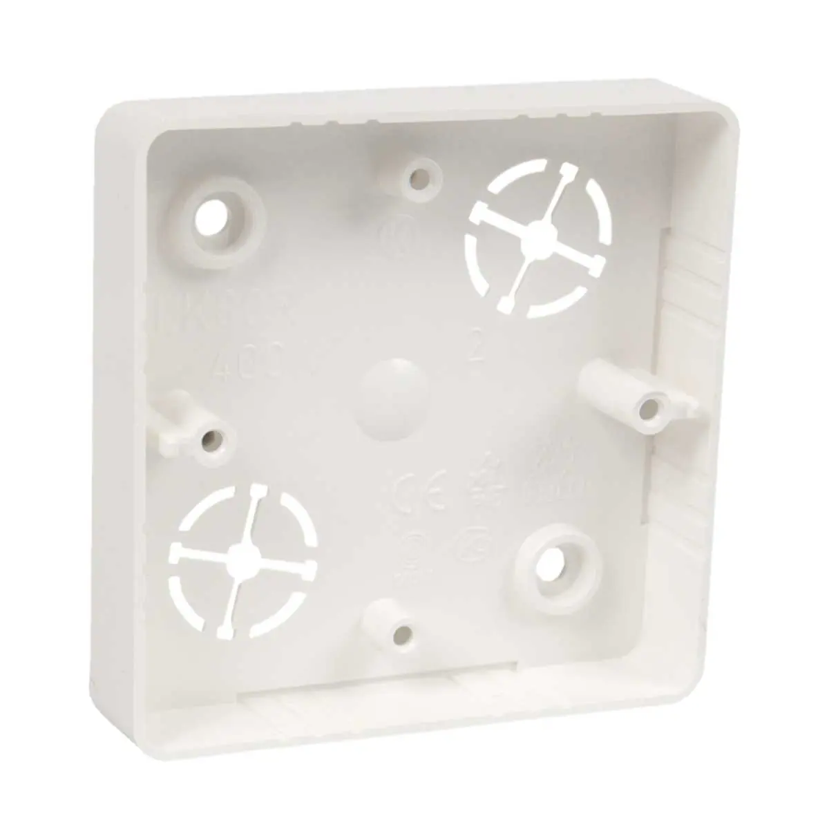 80R/1_HB Krabice lištová, superbílá/RAL9003, KOPOS