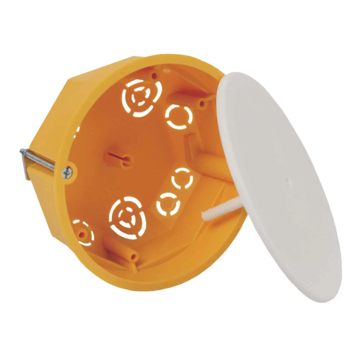 97/L_NA Krabice odbočná-sádr., okrová, KOPOS