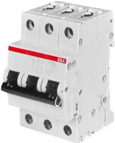 ABB jistič SZ203 3-pól. 10A B 6kA