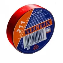 ANTICOR páska elektroizol.PVC 15X10 Kód:211P Electrix cervena