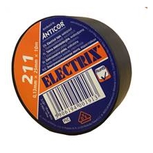 ANTICOR páska elektroizolační PVC 50mm/10m černá
