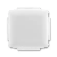 B Kryt zaslepovací, bílá, ABB Tango