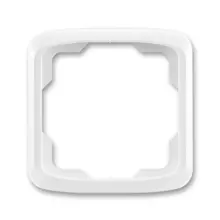 B Rámeček jednonásobný, bílá, ABB Tango