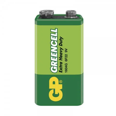 B1250 GP 1604G Zinkochloridová baterie GP Greencell 9V, 1 ks ve fólii, Emos