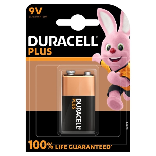 DURACELL baterie alkalická PLUS NEW 9V