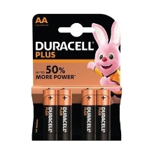 DURACELL baterie alkalická PLUS NEW AA 4 kusy
