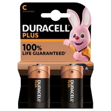 DURACELL baterie alkalická PLUS NEW C 2 kusy
