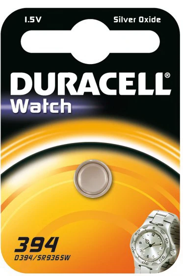 DURACELL baterie do hodinek 394 balení: 1ks v blistru