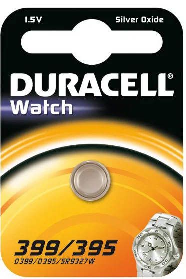 DURACELL baterie do hodinek 399/395 balení: 1ks v blistru