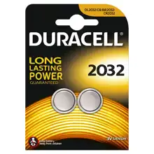 DURACELL baterie lithiová CR2032 2 kusy