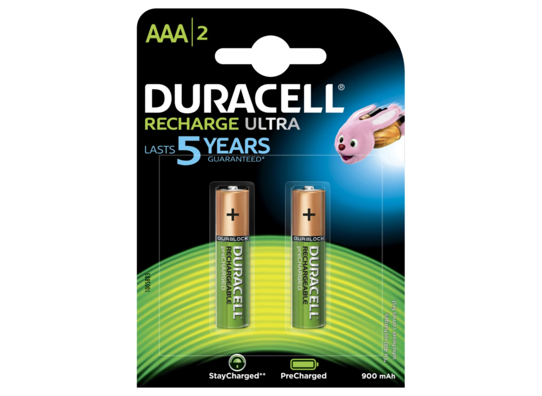DURACELL baterie nabíjecí STAY.CHARGED 850mAh AAA/HR03 ;BL2