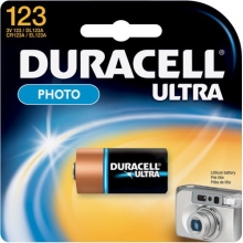 DURACELL Ultra Lithium 123 baterie do fotoaparátu