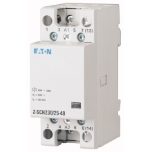 EATON Installation contactor, 230VAC/50Hz, 3N/O+1N/C, 25A, 2HP