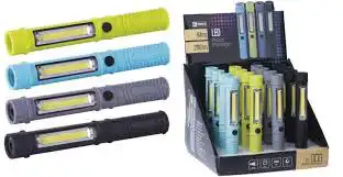 EMOS COB LED + LED ruční svítilna P3897, 230 lm, 3x AAA, 16 ks