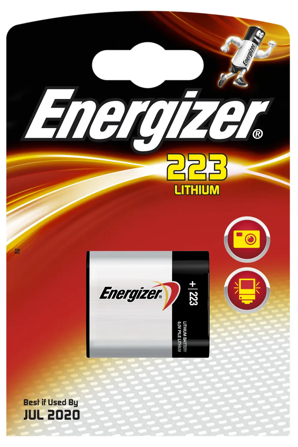 ENERGIZER 223 baterie do fotoaparátu EL223AP