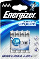 ENERGIZER AAA UltimateLithium baterie mikrotužková  FR03/ 637752 4 kusy