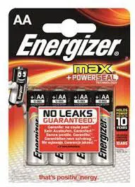 ENERGIZER alkalická baterie MAX AA/LR6 4 kusy
