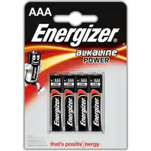 ENERGIZER baterie alkalická ALKALINE POWER  LR03/AAA 4 kusy
