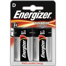 ENERGIZER baterie alkalická  ALKALINE POWER  LR20/D 2 kusy