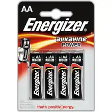 ENERGIZER baterie alkalická ALKALINE POWER LR6/AA 4 kusy
