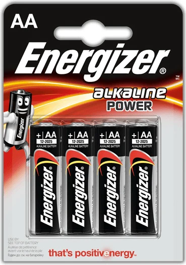 ENERGIZER baterie alkalická ALKALINE POWER LR6/AA 4 kusy