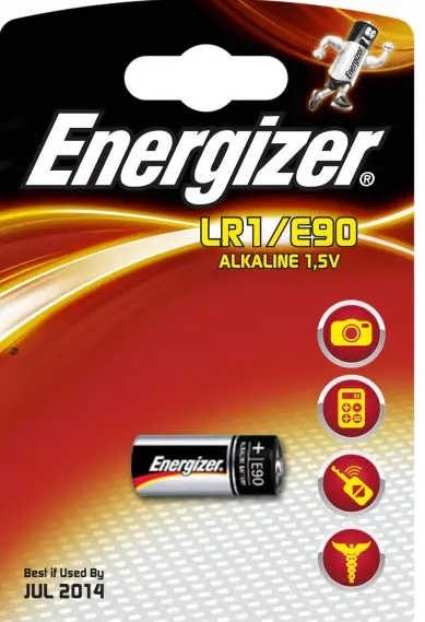 ENERGIZER baterie speciální E90/LR1