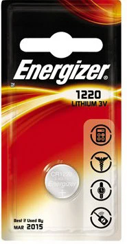 ENERGIZER CR1220 lithiová baterie knoflíková; 1ks v blistru