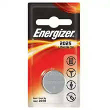 ENERGIZER CR2025 lithiová baterie knoflíková; 1ks v blistru