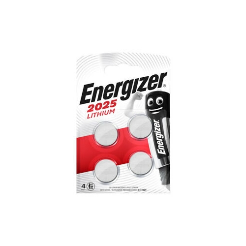 ENERGIZER lithiová baterie CR2025  4 kusy