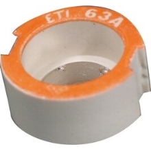 ETI pojistkový dotek DiII-63A červený