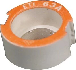 ETI pojistkový dotek DiII-63A červený