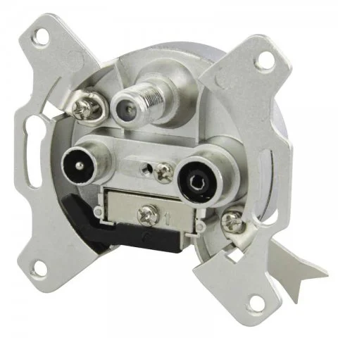 EU3303 Účastnická zásuvka, TV+R+S, koncová J0240, Emos