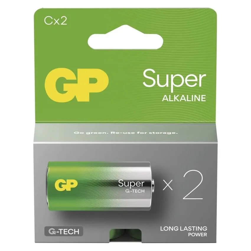 GP alkalická baterie SUPER NEW C