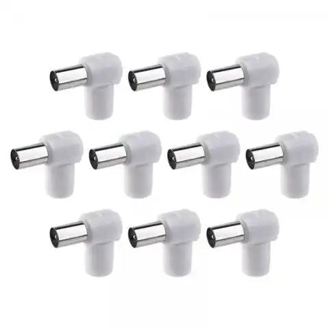 K1451 A224 Konektor IEC vidlice šroubovací úhlový, Emos