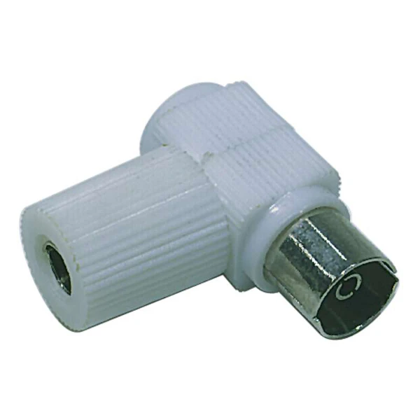 K1851 A224F Konektor IEC zásuvka šroubovací úhlový, Emos