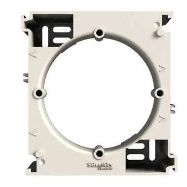 Krabice pro povrchovou montáž, krémová, Schneider