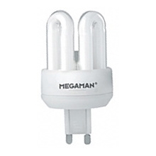 MEGAMAN 4U109i G9 9W/827 úsporná žárovka-náhrada kapsle