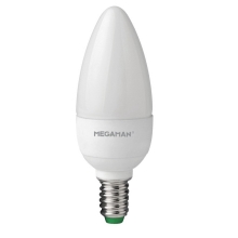 MEGAMAN E14 3.5W 2800K 250lm náhrada 25W; LED svíčková žárovka B35 LC0403.5v2