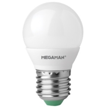 MEGAMAN E27 3.5W 2800K 250lm náhrada 25W; LED kapková žárovka P45 LG2603.5v2