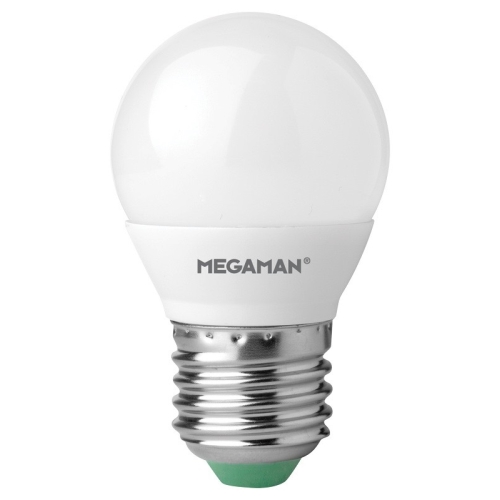 MEGAMAN E27 3.5W 4000K 250lm náhrada 25W; LED kapková žárovka P45 LG2603.5v2