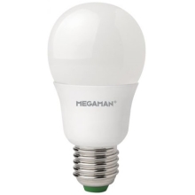 MEGAMAN E27 9.5W 2800K 810lm náhrada 60W; LED žárovka A60 LG7209.5