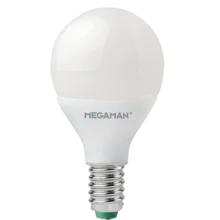 MEGAMAN  LED kapka E14 náhrada za 25W 4000K 3W Opál