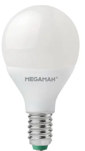 MEGAMAN  LED kapka E14 náhrada za 40W 6500K 5W