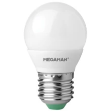 MEGAMAN  LED kapka E27 náhrada za 25W 2700K 3W Opál
