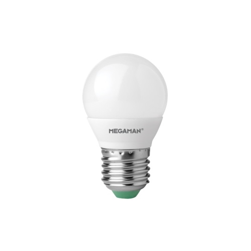 MEGAMAN  LED kapka E27 náhrada za 25W 2700K 3W Opál