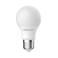 MEGAMAN LED žárovka E27 náhrada za 60W 2700K 8.6W opálová