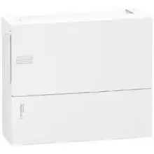 Mini Pragma 12M, bílé plné dveře, povrchová montáž, Schneider