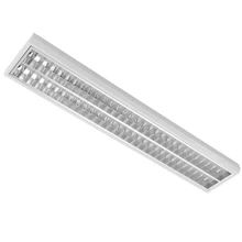 MODUS LLL4000, 2x LED 840, 1210mm, matná mřížka, přisazené,