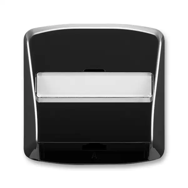 N Kryt zásuvky telefonní jednonásobné (pro přístroj 5013U), černá, ABB Tango